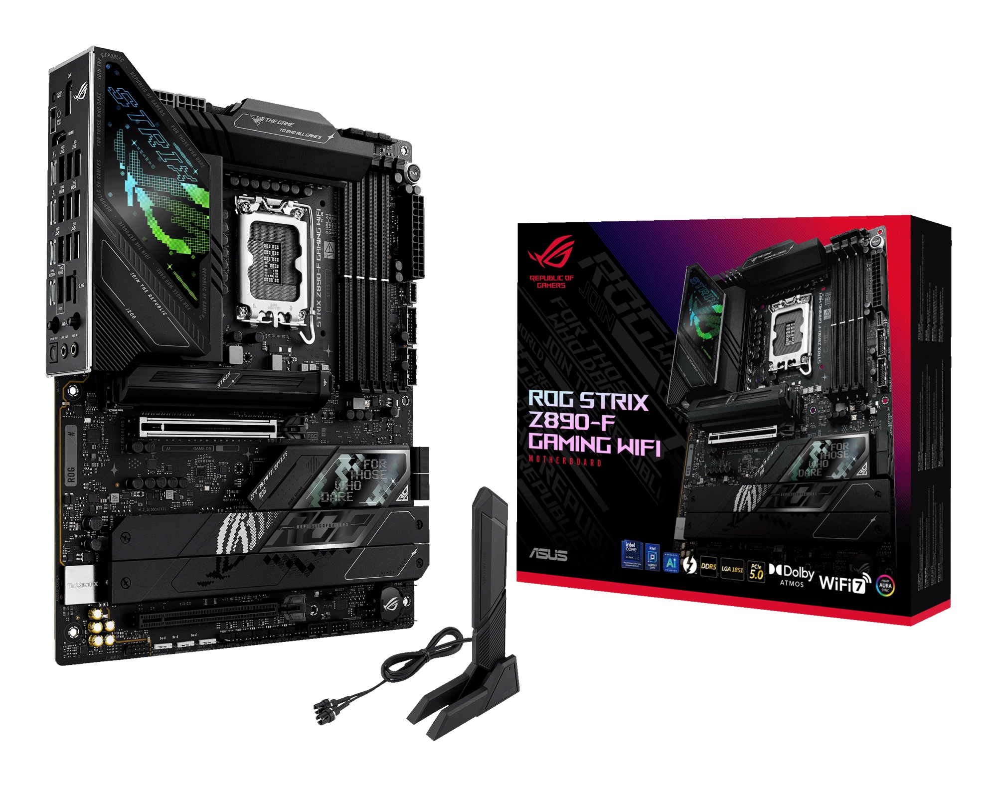 ROG STRIX Z890-F GAMING WIFI Intel Z890 LGA 1851 (Socket V1) ATX