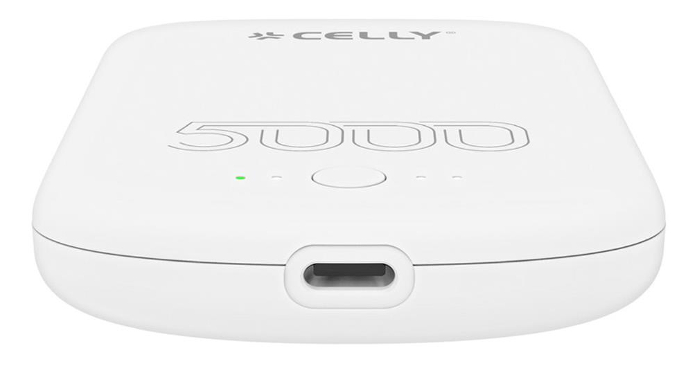 MAGPB5000PROWH batería externa 5000 mAh Cargador inalámbrico Blanco