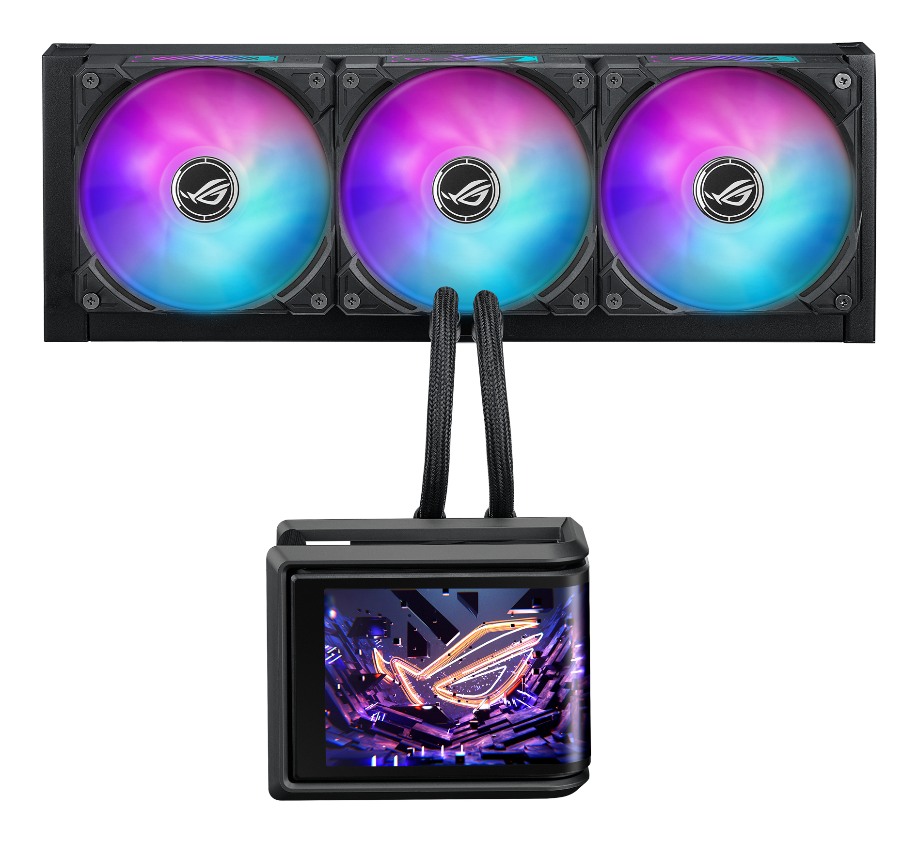 ROG Ryuo IV SLC 360 ARGB Procesador Sistema de refrigeración líquida todo en uno 12 cm Negro