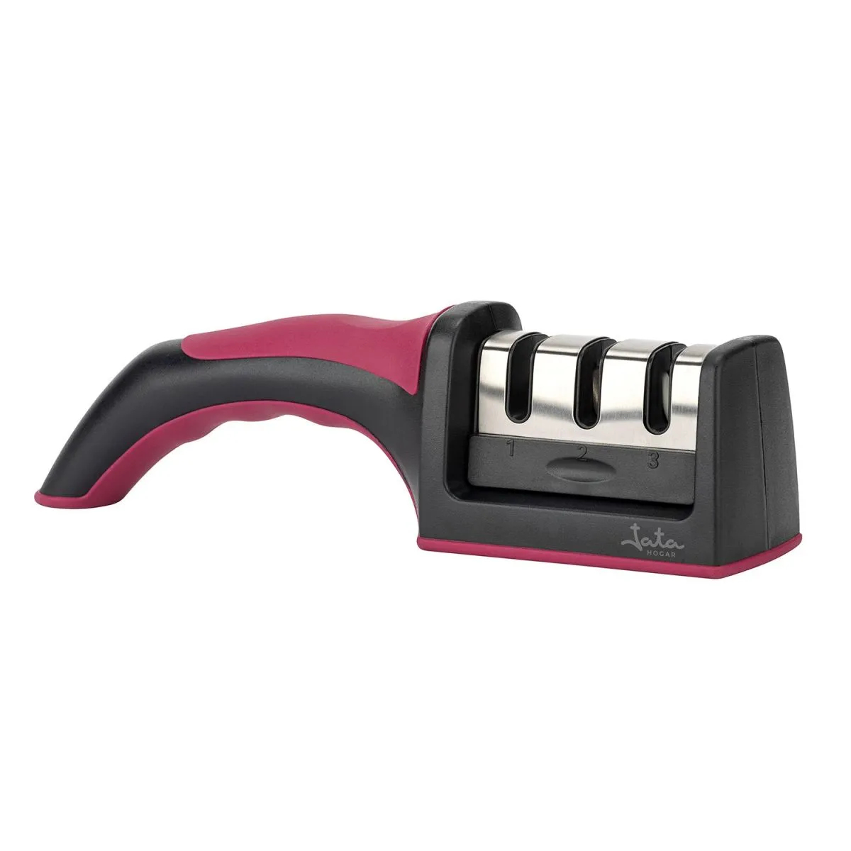 HACC4541 afilador de cuchillo Afilador de cuchillos de discos Negro, Rojo