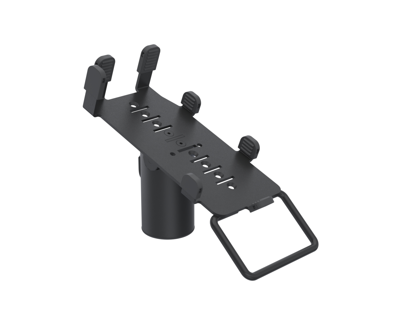 SpacePole Payment VER400-DM-02 accesorio para terminal de punto de venta Montaje POS Negro Metal
