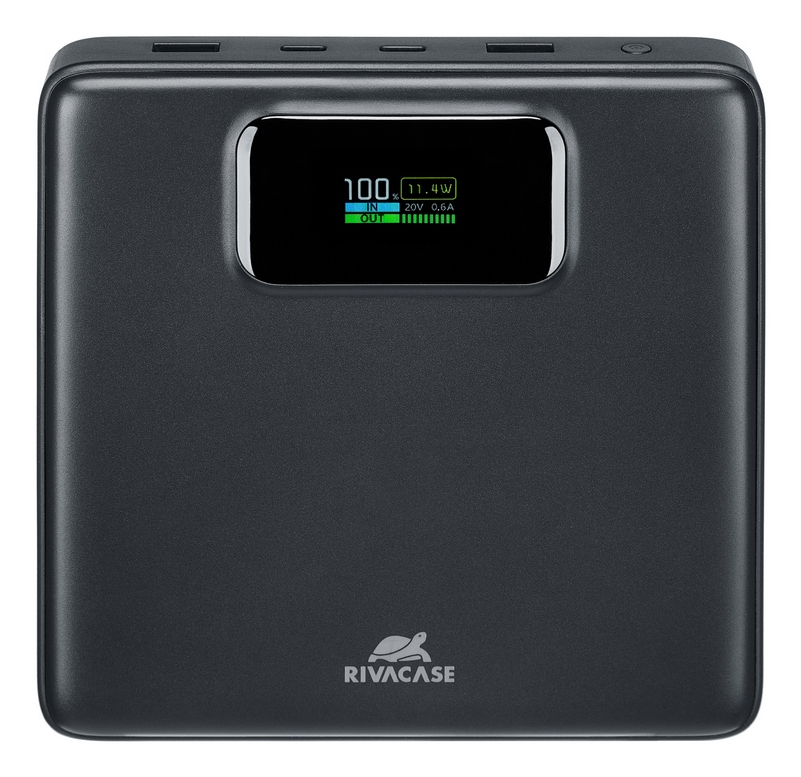Turbo Polímero de litio 25800 mAh Negro