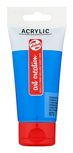 Creation Colores pintura acrílica 75 ml Cian Tubo