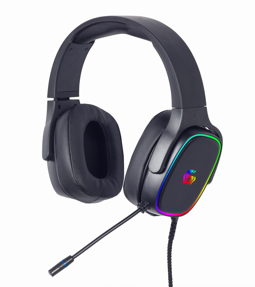 GHS-SANPO-S300 auricular y casco Auriculares Alámbrico Diadema Juego USB tipo A Negro
