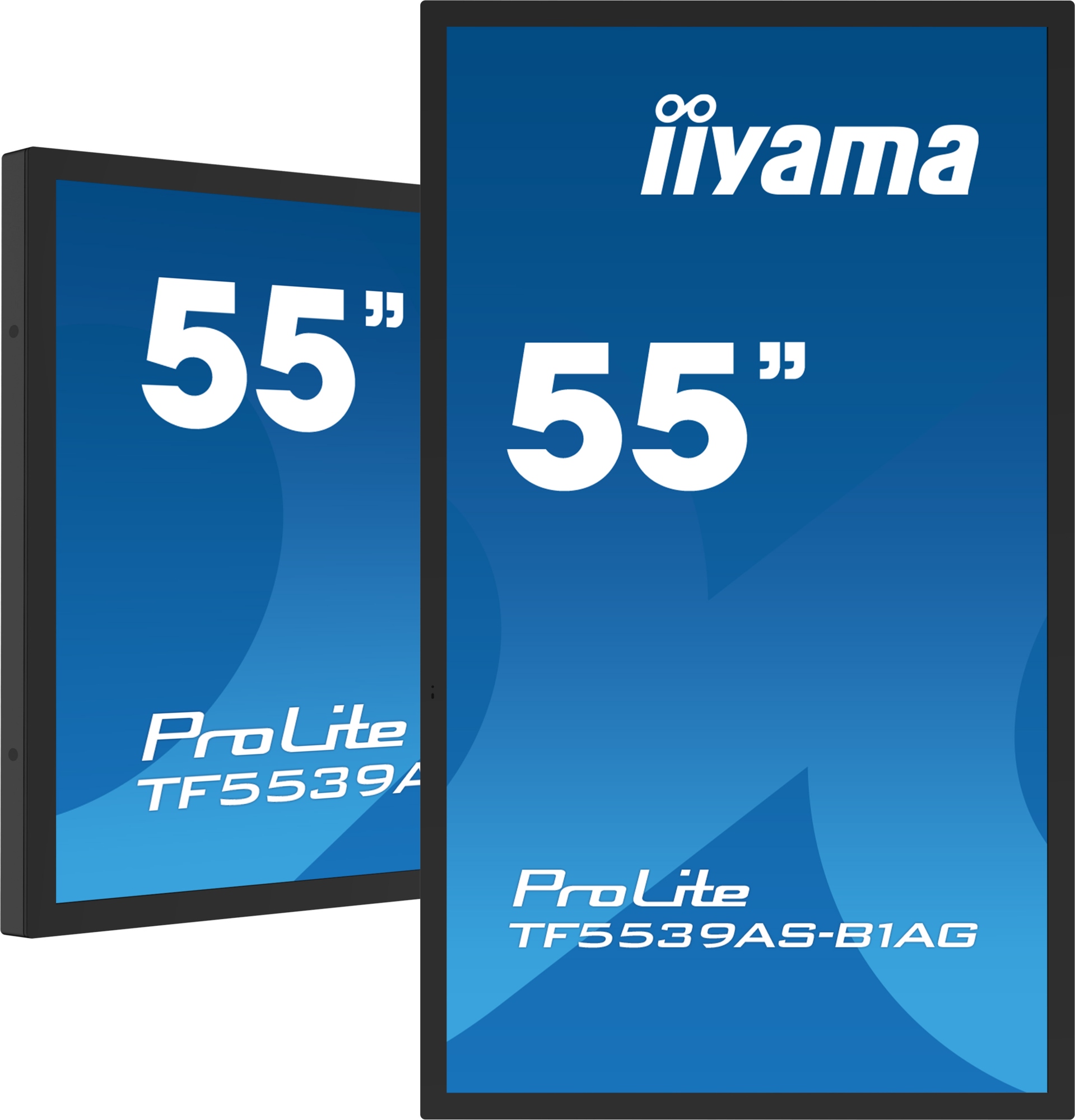 TF5539AS-B1AG pantalla de señalización Diseño de quiosco 138,7 cm (54.6") LED 435 cd / m² 4K Ultra HD Negro Pantalla táctil Procesador incorporado Android 11 24/7
