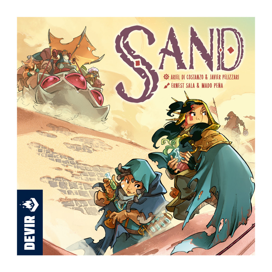 BGSANML juego de tablero Sand Juego de mesa Viaje/aventura