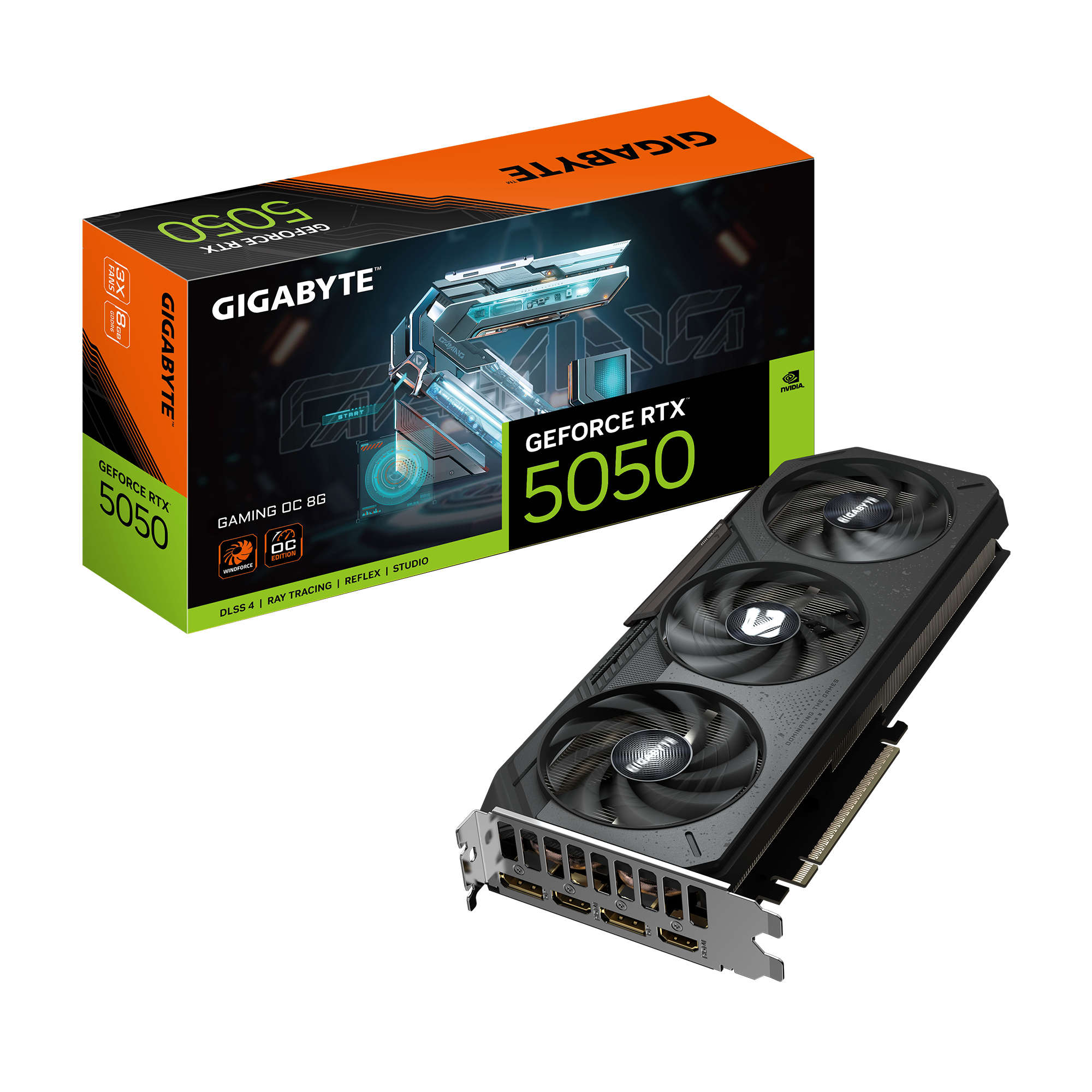 GeForce RTX 5050 GAMING OC 8G Tarjeta Gráfica
