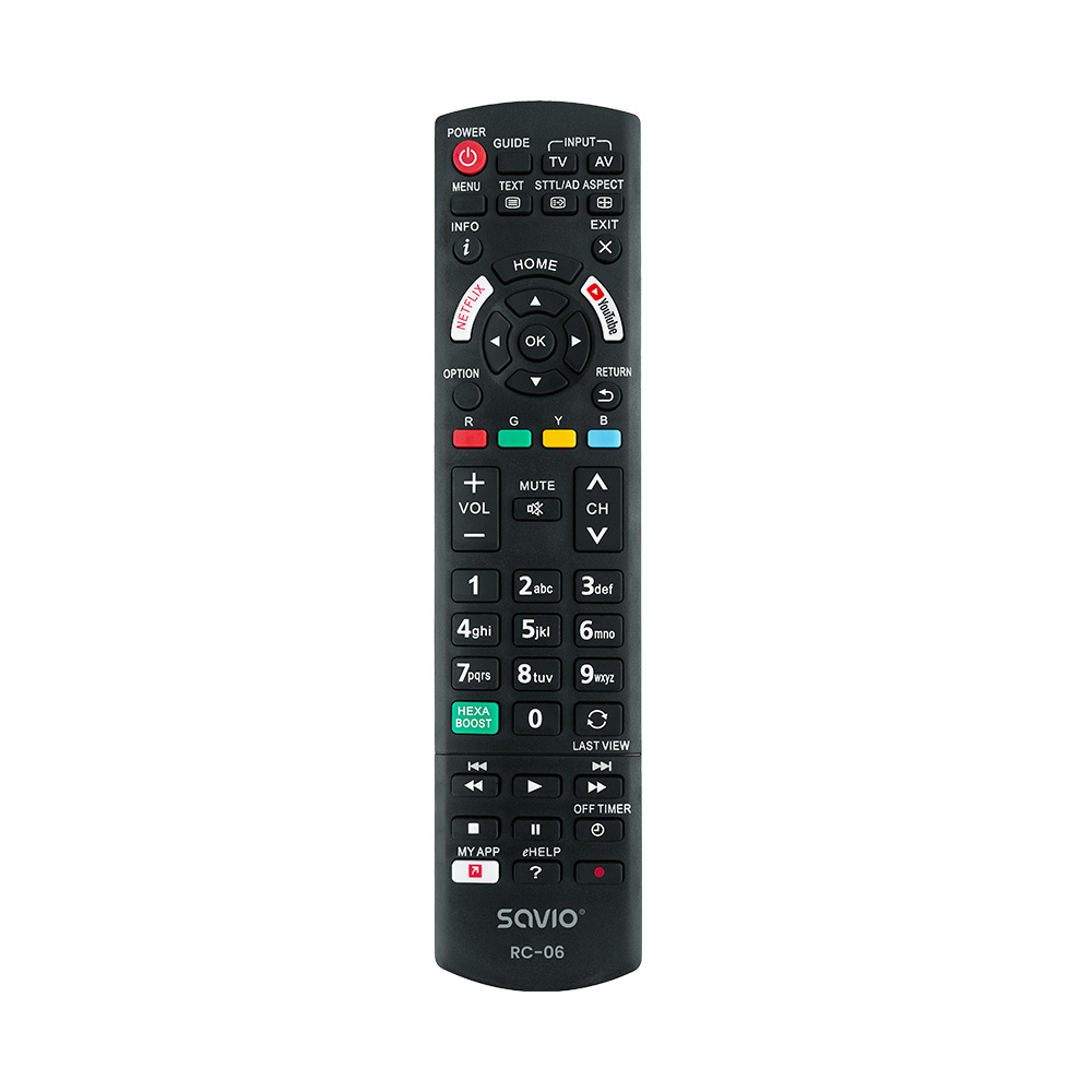 RC-06 do TV Panasonic mando a distancia IR inalámbrico Botones