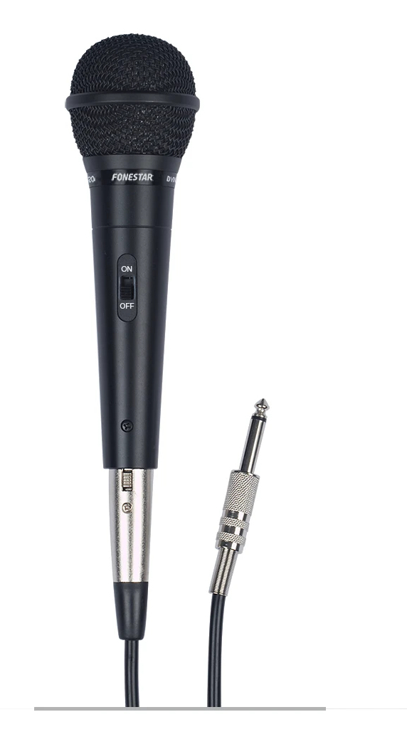 FDM-1020 micrófono Gris Oscuro Micrófono dinámico