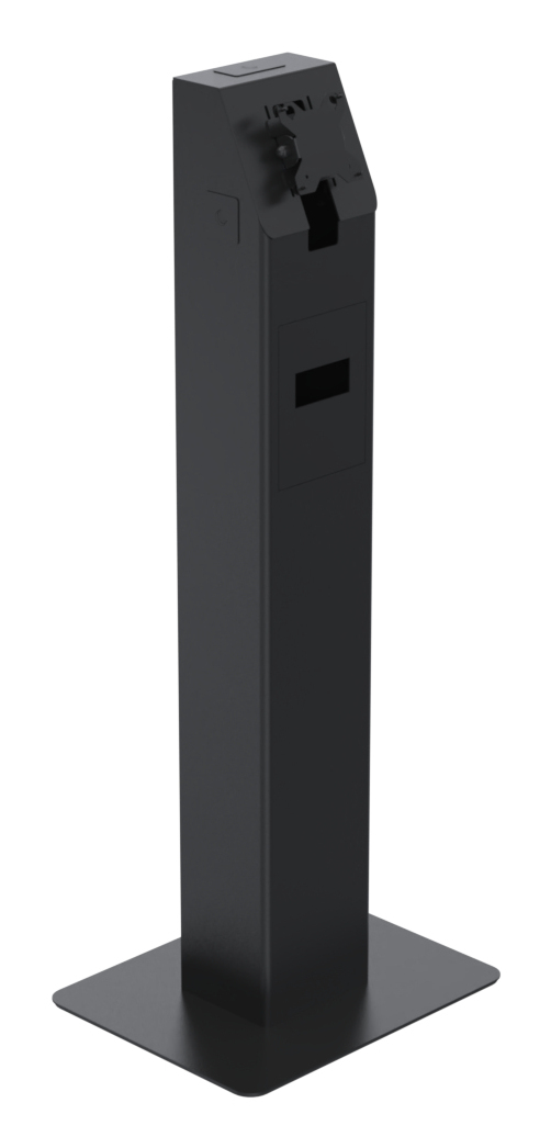 SpacePole Kiosk SPK400-17 accesorio para terminal de punto de venta Juego para quiosco Negro Metal 75 x 75 mm 100 x 100 mm