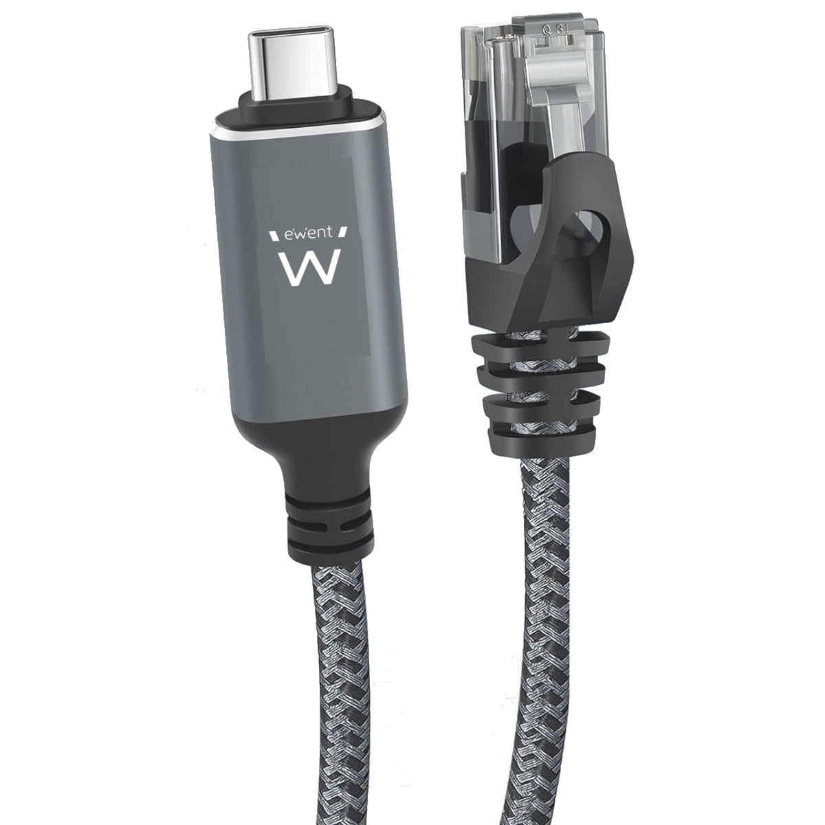 EC2000 cable de red Negro, Gris 1 m Cat6