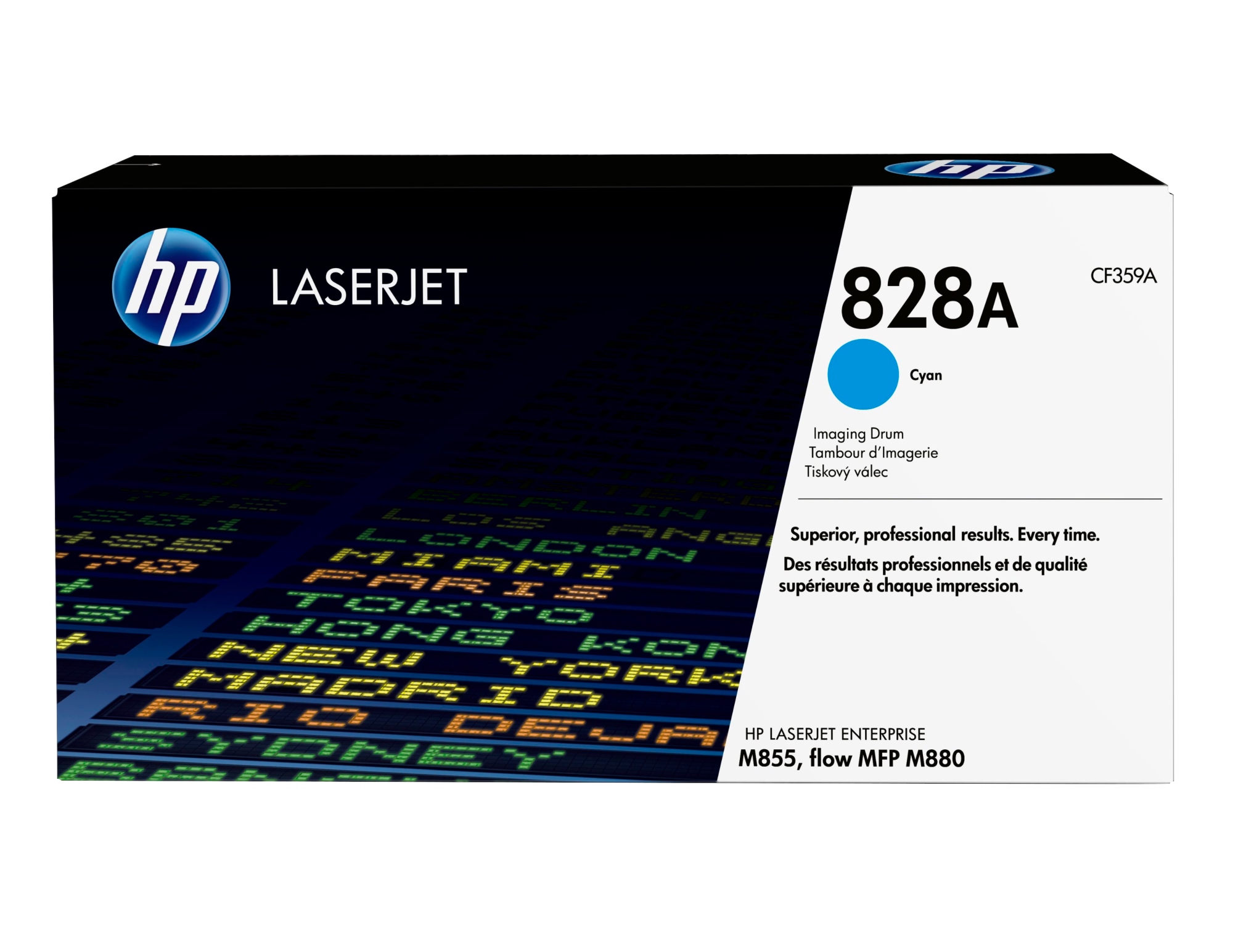 Tambor de imágenes LaserJet 828A cian