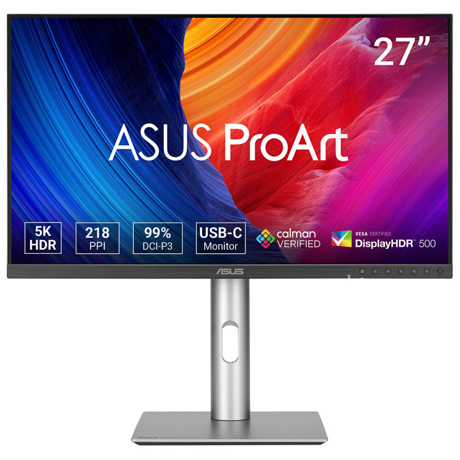 ProArt PA27JCV pantalla para PC 68,6 cm (27") 5120 x 2880 Pixeles 5K Ultra HD LCD Negro