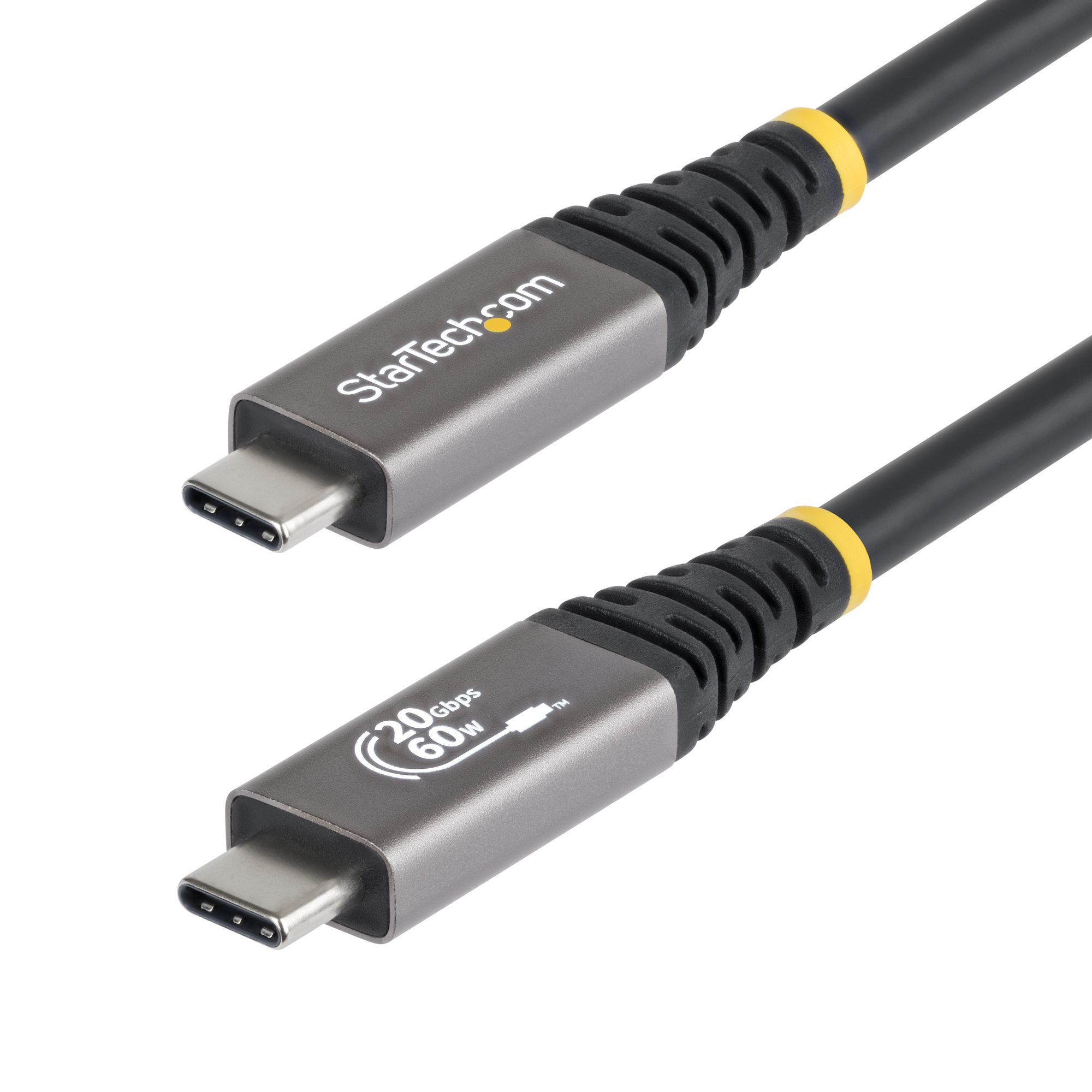 Cable USB4 3m - Cable USB-C Certificado USB-IF - 20Gbps - PD 60W - 4K120 - DP 2.1 - Cable USB Tipo C - Recubrimiento de TPE - Negro