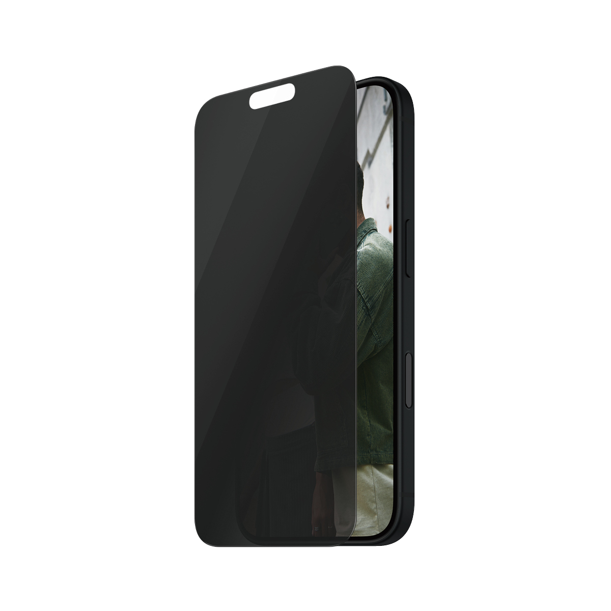 SAFE. by ® 2-Way Privacy Screen Protector iPhone 16 | 15 | Ultra-Wide Fit Protector de pantalla Apple 1 pieza(s)