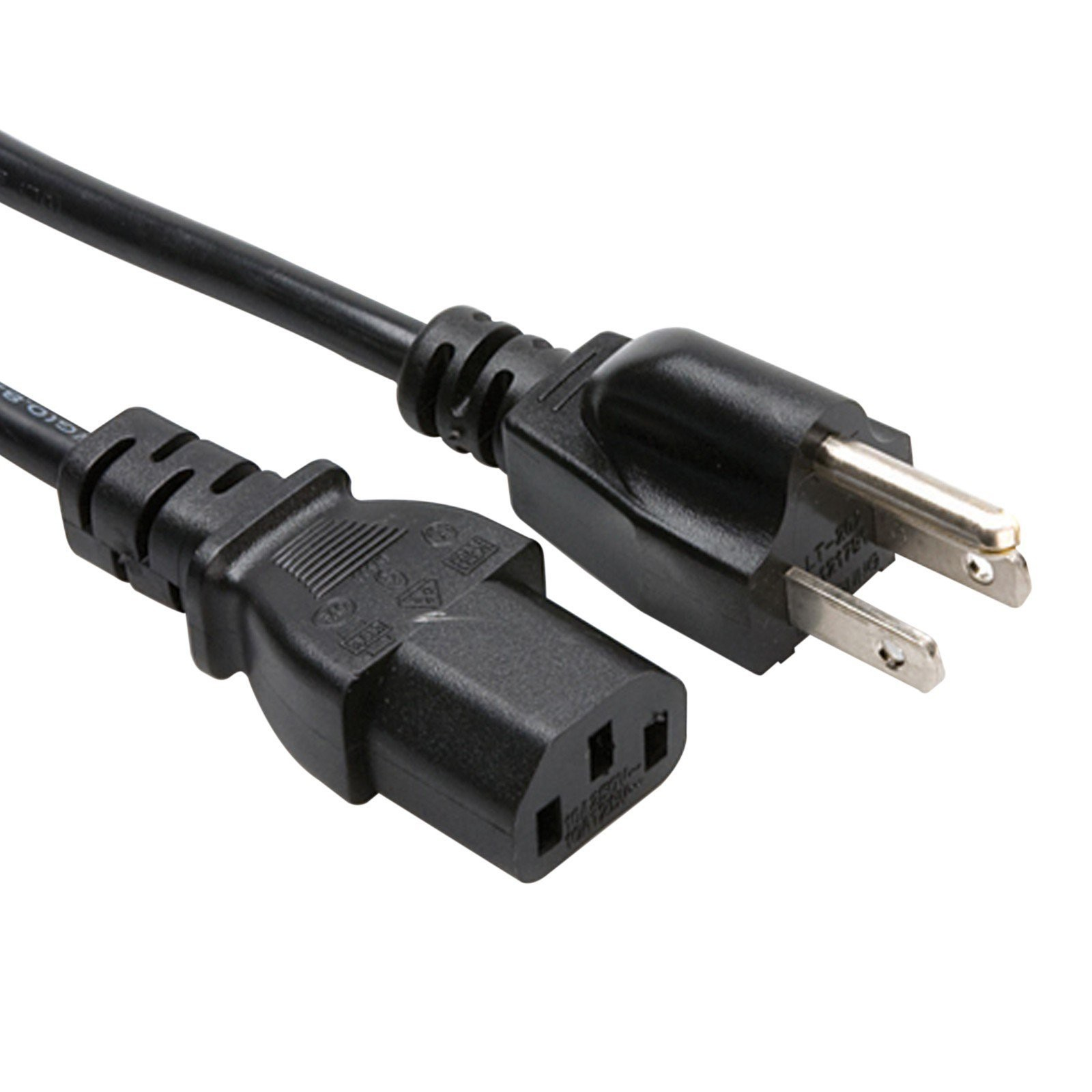 C13 - Nema 5-15P US/CA 110V 10Amp 1.83m Power Cord