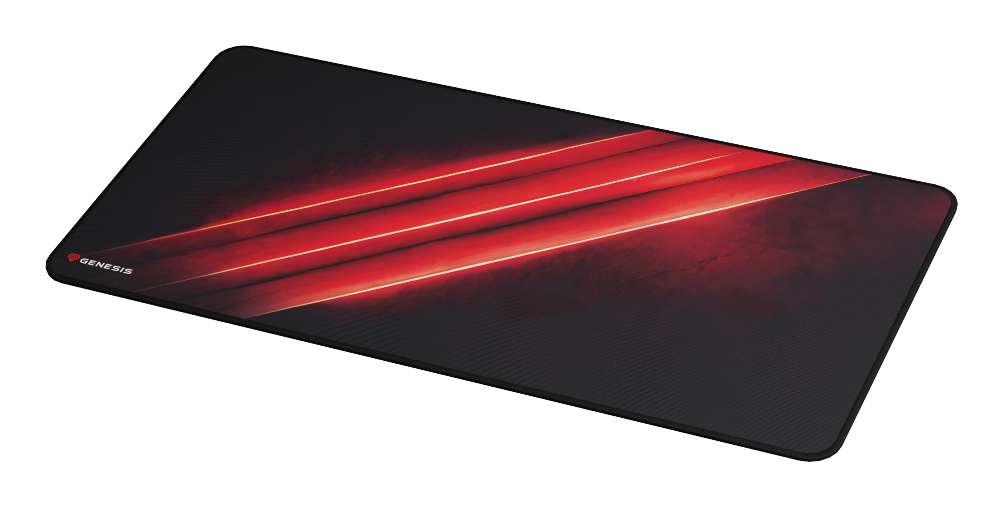 Carbon 500 Maxi Flash G2 Alfombrilla de ratón para juegos Negro, Rojo