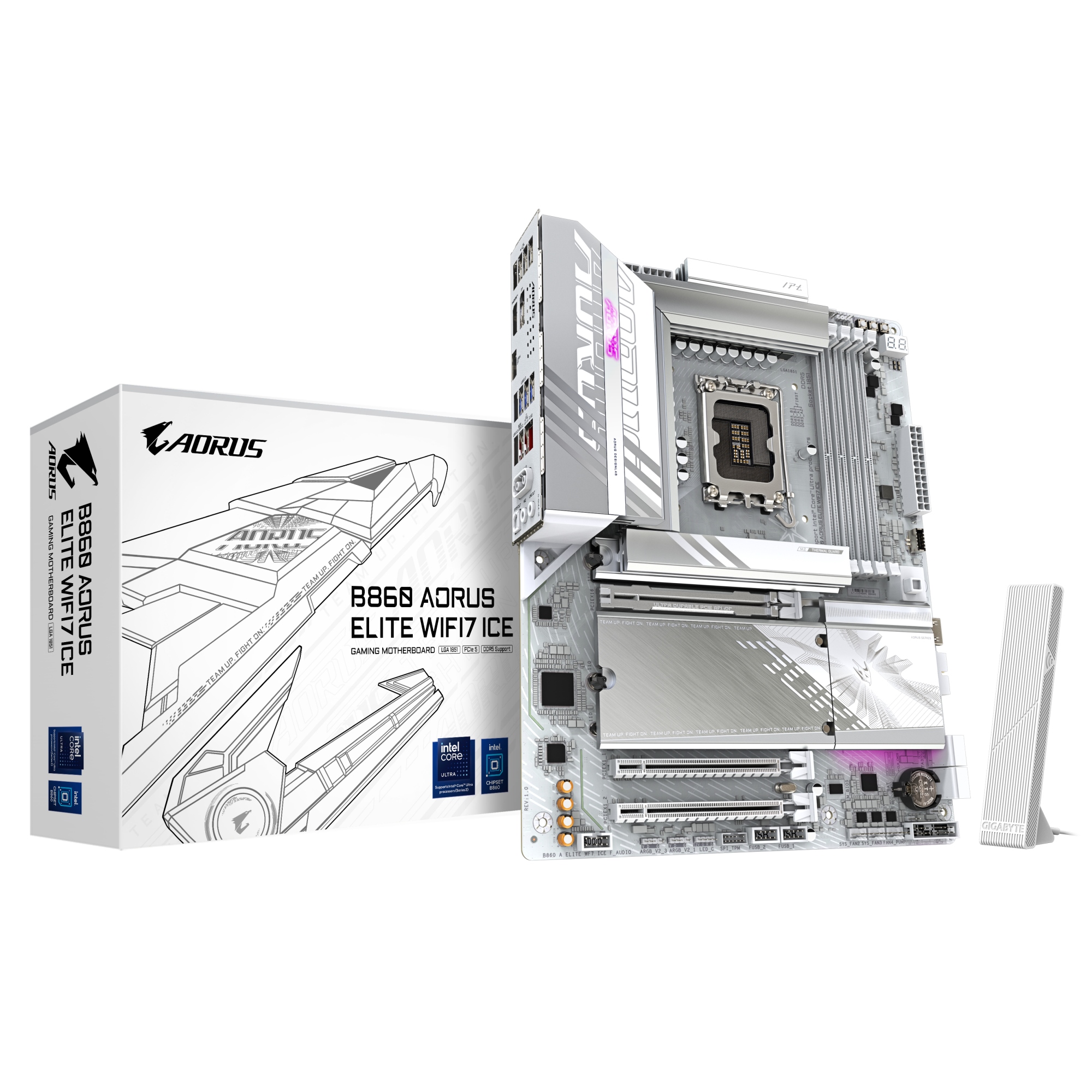 B860 AORUS ELITE WIFI7 ICE Placa base