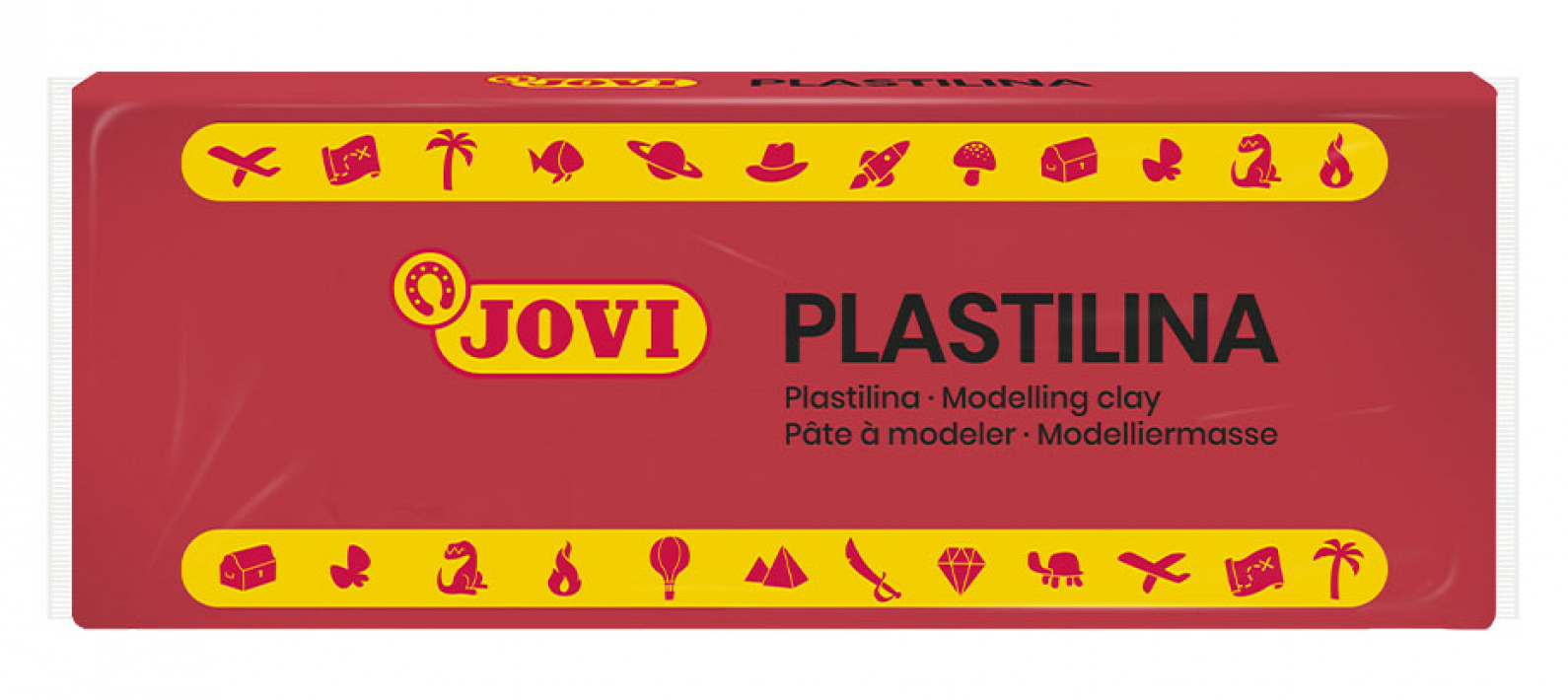 PLASTILINA Pasta de modelar 2,25 kg Rojo 1 pieza(s)