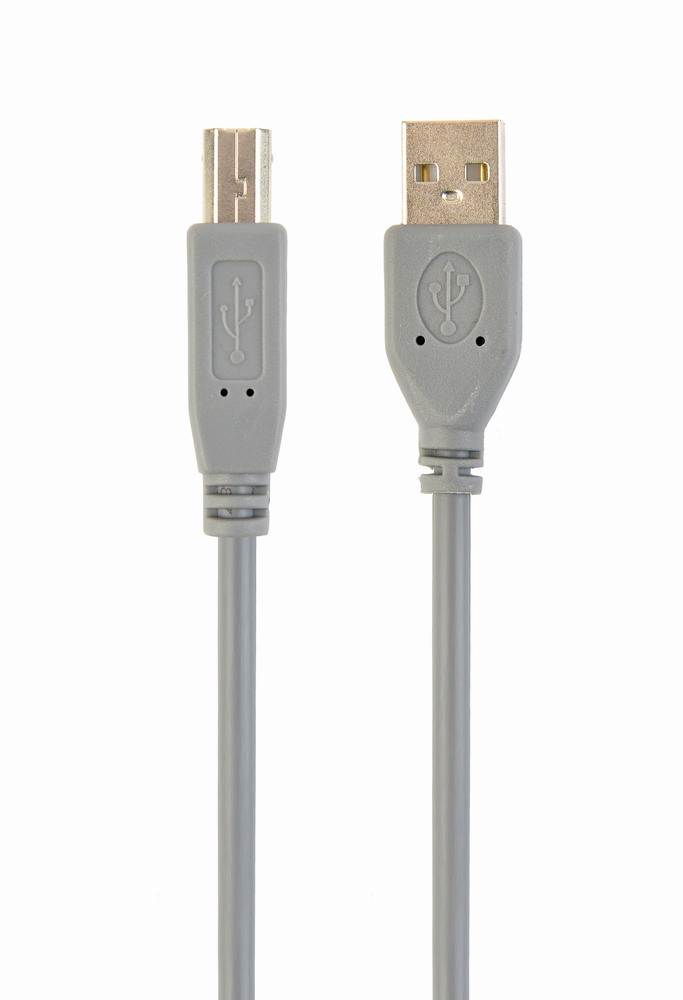 1.8m USB 2.0 A/B M cable USB 1,8 m USB A USB B Gris