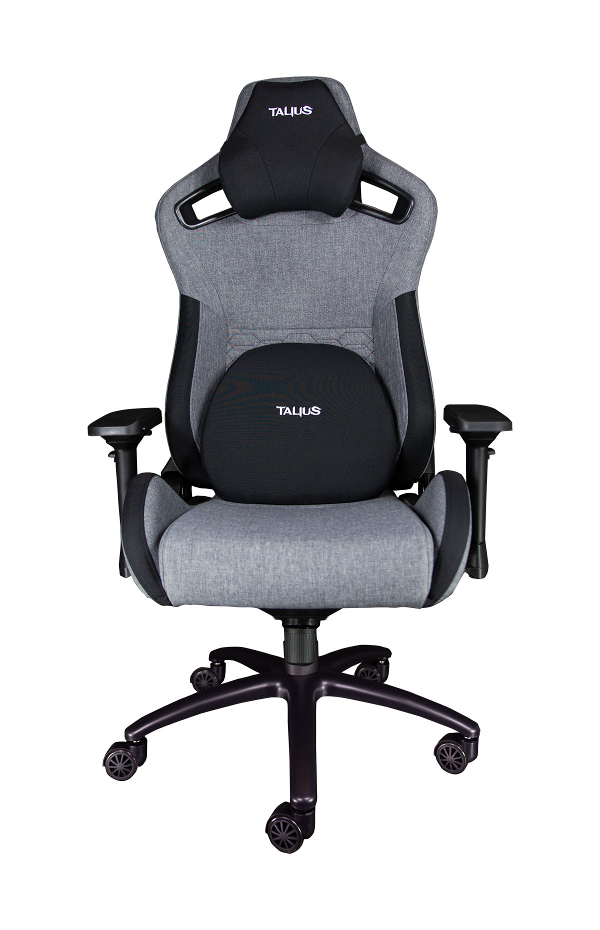 TAL-RAPTOR-GRY silla para videojuegos Silla para videojuegos universal Asiento acolchado tapizado Gris