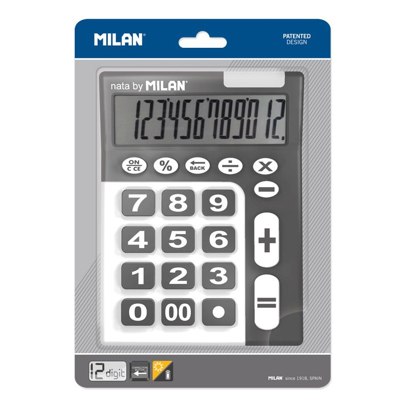 150912KBL calculadora Escritorio Calculadora básica Negro, Blanco