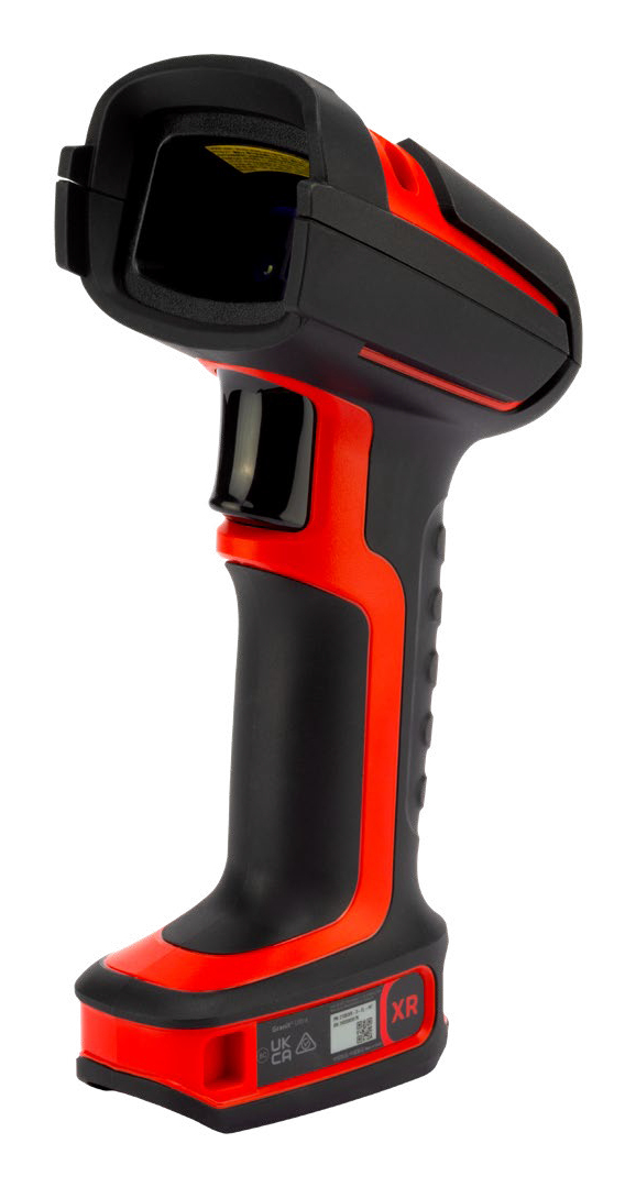 Ultra 2100i Lector de códigos de barras portátil 1D/2D Laser Negro, Rojo