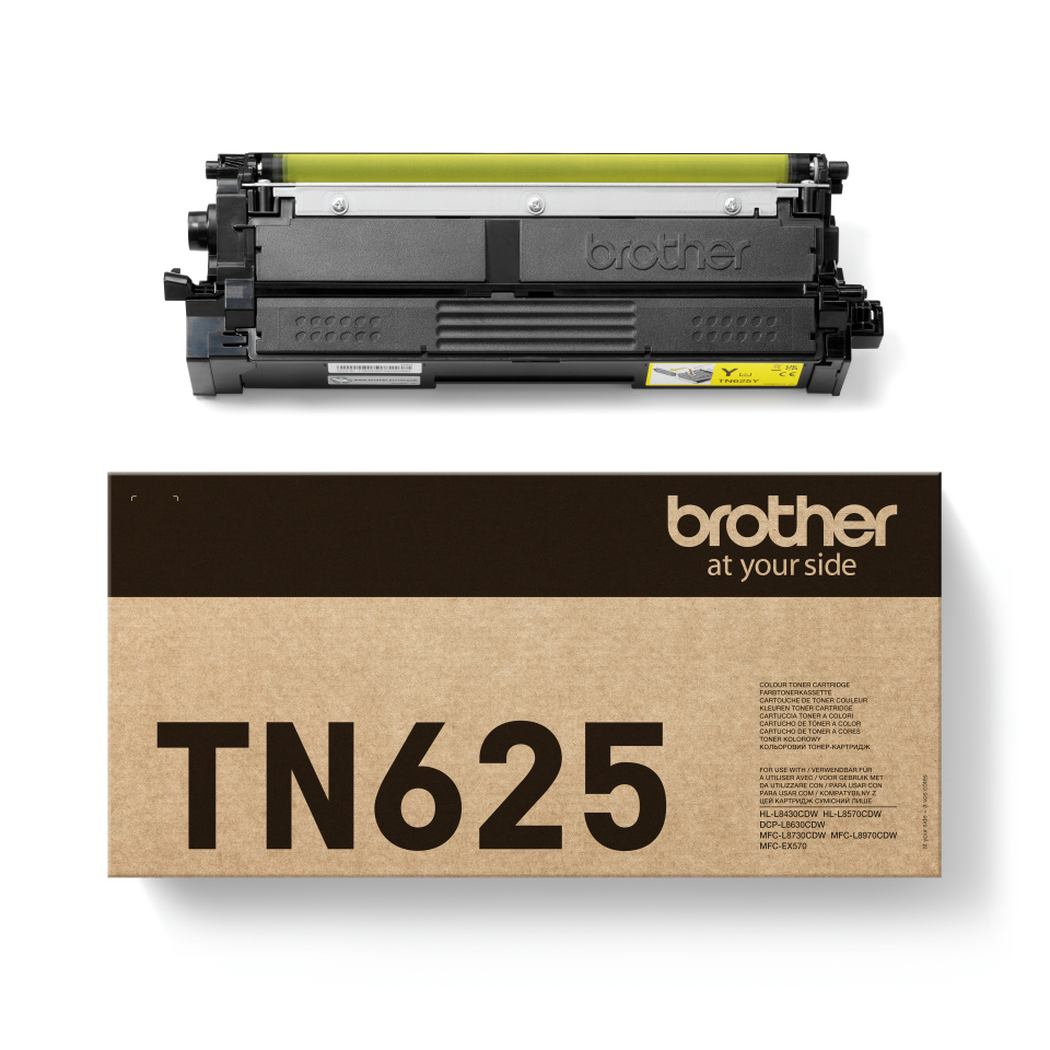 TN-625Y cartucho de tóner 1 pieza(s) Original Amarillo