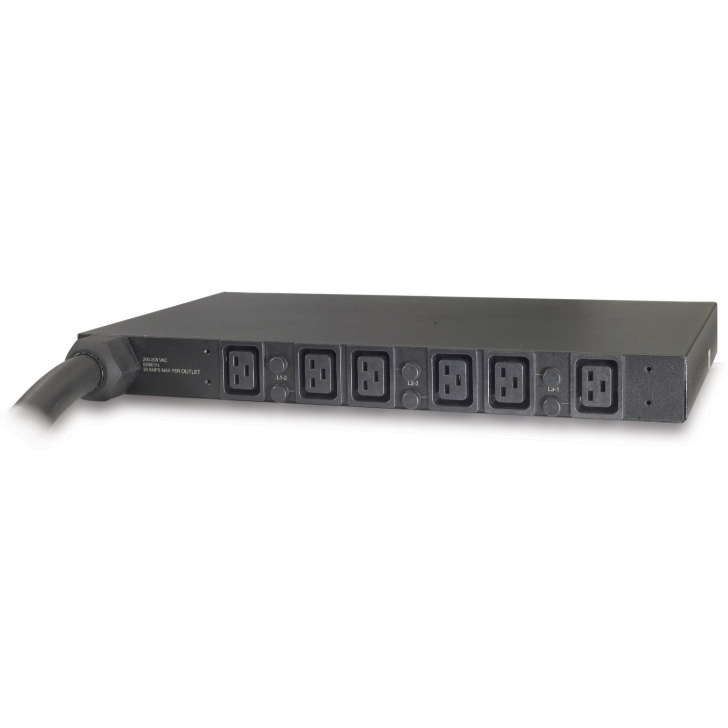 Basic Rack 14.4kW unidad de distribución de energía (PDU) 1U Negro