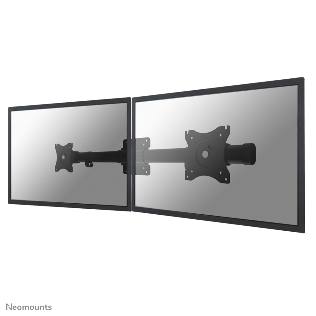 FPMA-CB100BLACK Adaptador para doble barra transversal de brazo de monitor 10-27"