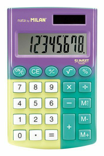 Sunset calculadora Escritorio Calculadora básica Turquesa