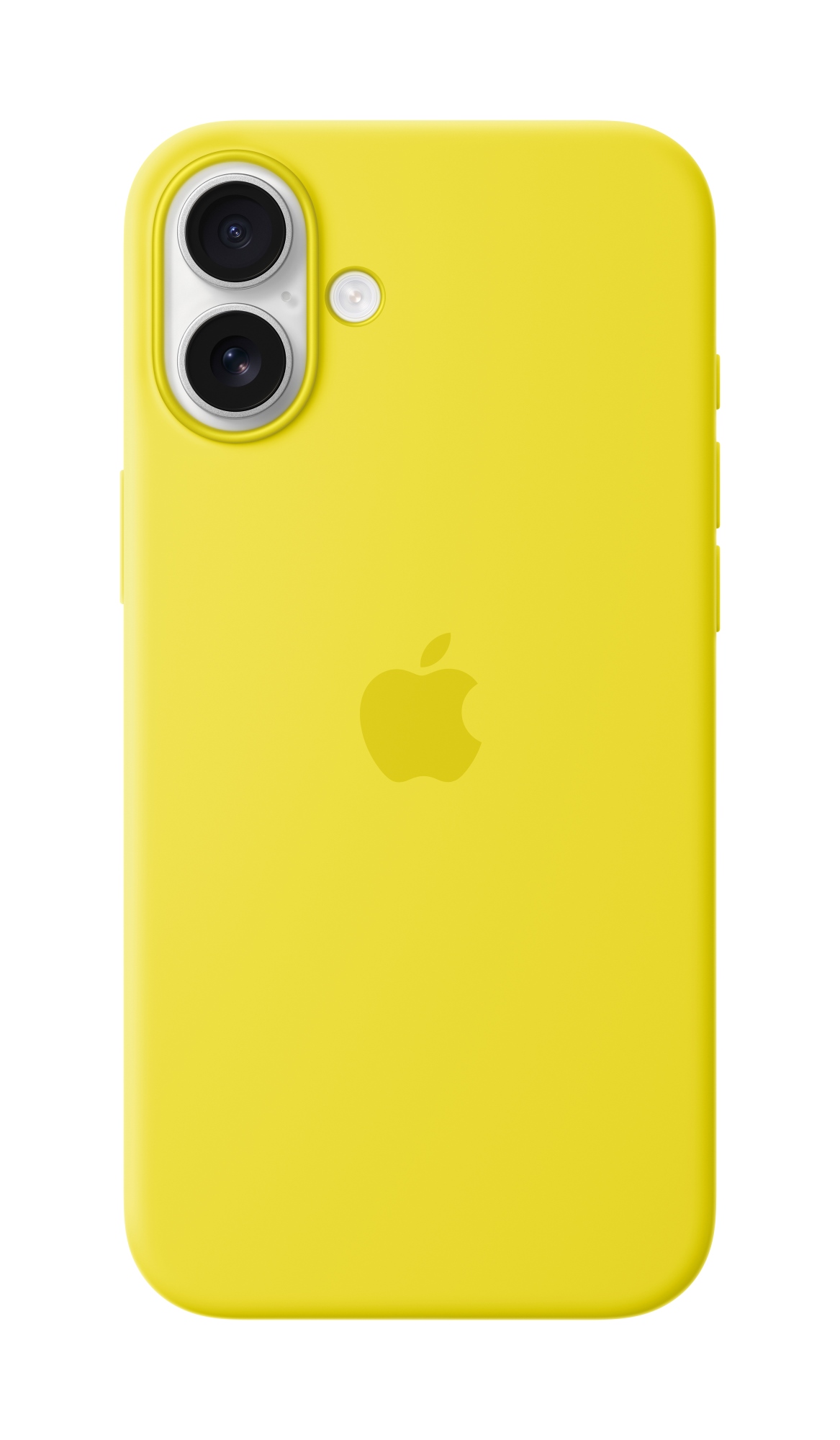 Funda de silicona con MagSafe para el iPhone 16 Plus - Amarillo carambola