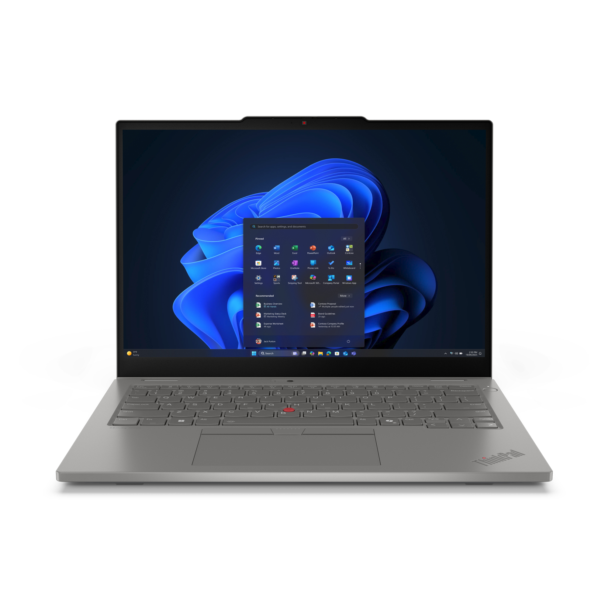 ThinkPad L13 2-in-1 Gen 6 (Intel) Intel Core Ultra 7 255U Híbrido (2-en-1) 33,8 cm (13.3") Pantalla táctil WUXGA 16 GB LPDDR5x-SDRAM 512 GB SSD Wi-Fi 6E (802.11ax) Windows 11 Pro Español Gris