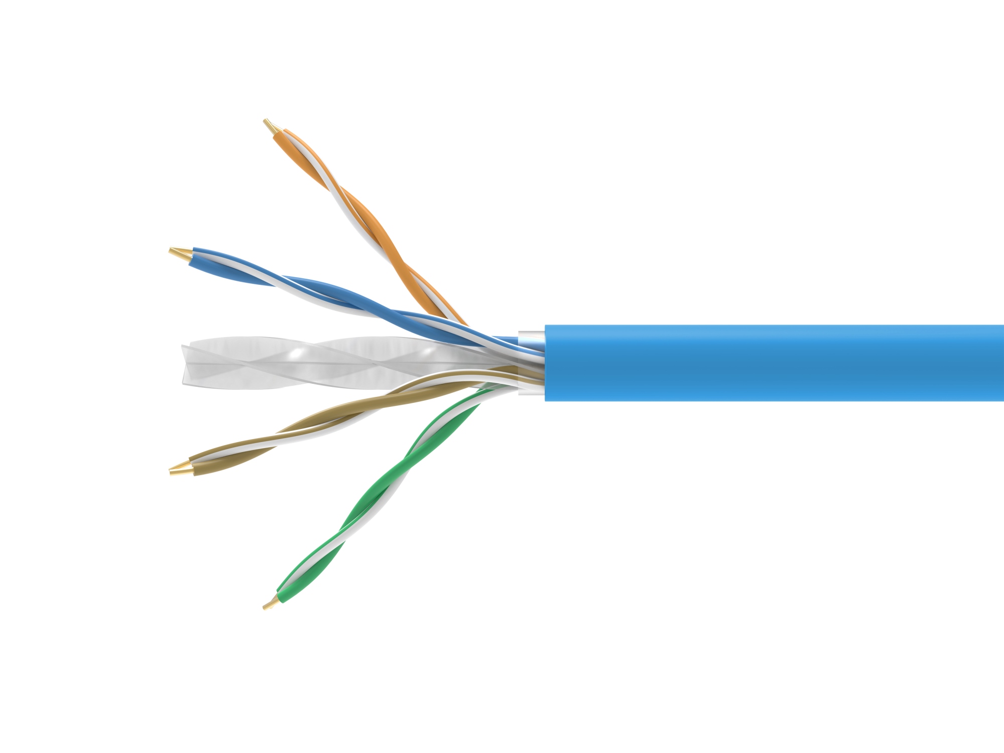 404542 cable de red Azul 305 m Cat6a U/UTP (UTP)