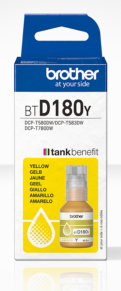 BTD180Y recambio de tinta para impresora Original