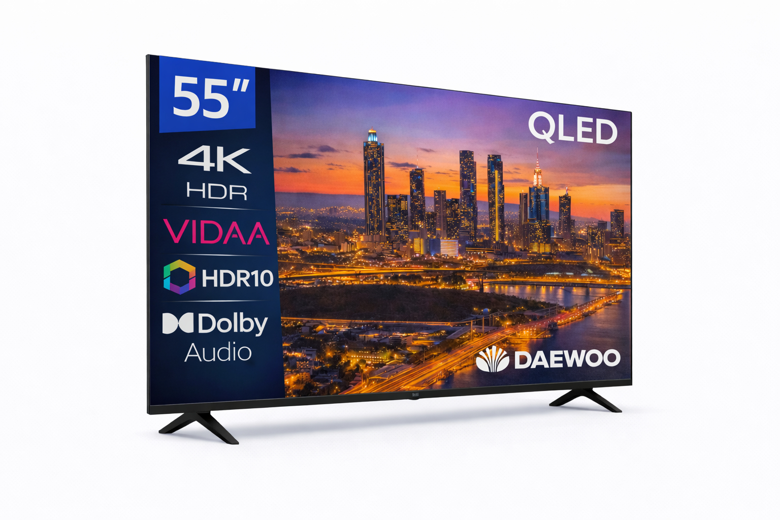 55VB56QV Televisor 139,7 cm (55") 4K Ultra HD Smart TV Wifi Negro