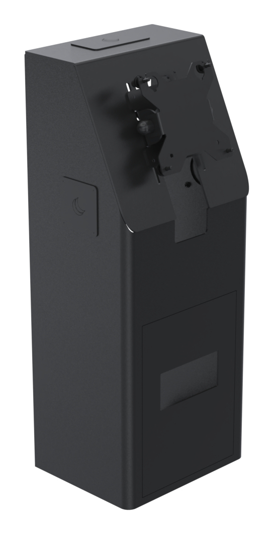 SpacePole Kiosk SPK402-32 accesorio para terminal de punto de venta Juego para quiosco Blanco Metal 75 x 75 mm 100 x 100 mm