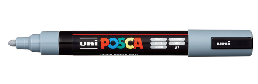 POSCA PC-5M Gris