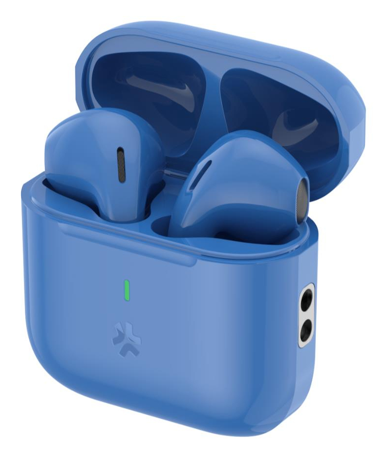 COMPACT Auriculares True Wireless Stereo (TWS) Dentro de oído Llamadas/Música USB Tipo C Bluetooth Azul