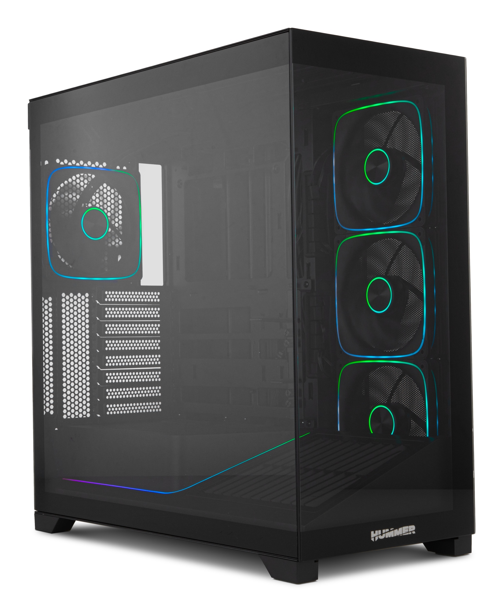 Hummer BLADE, Torre ATX, ARGB, Ultra Airflow, Negro