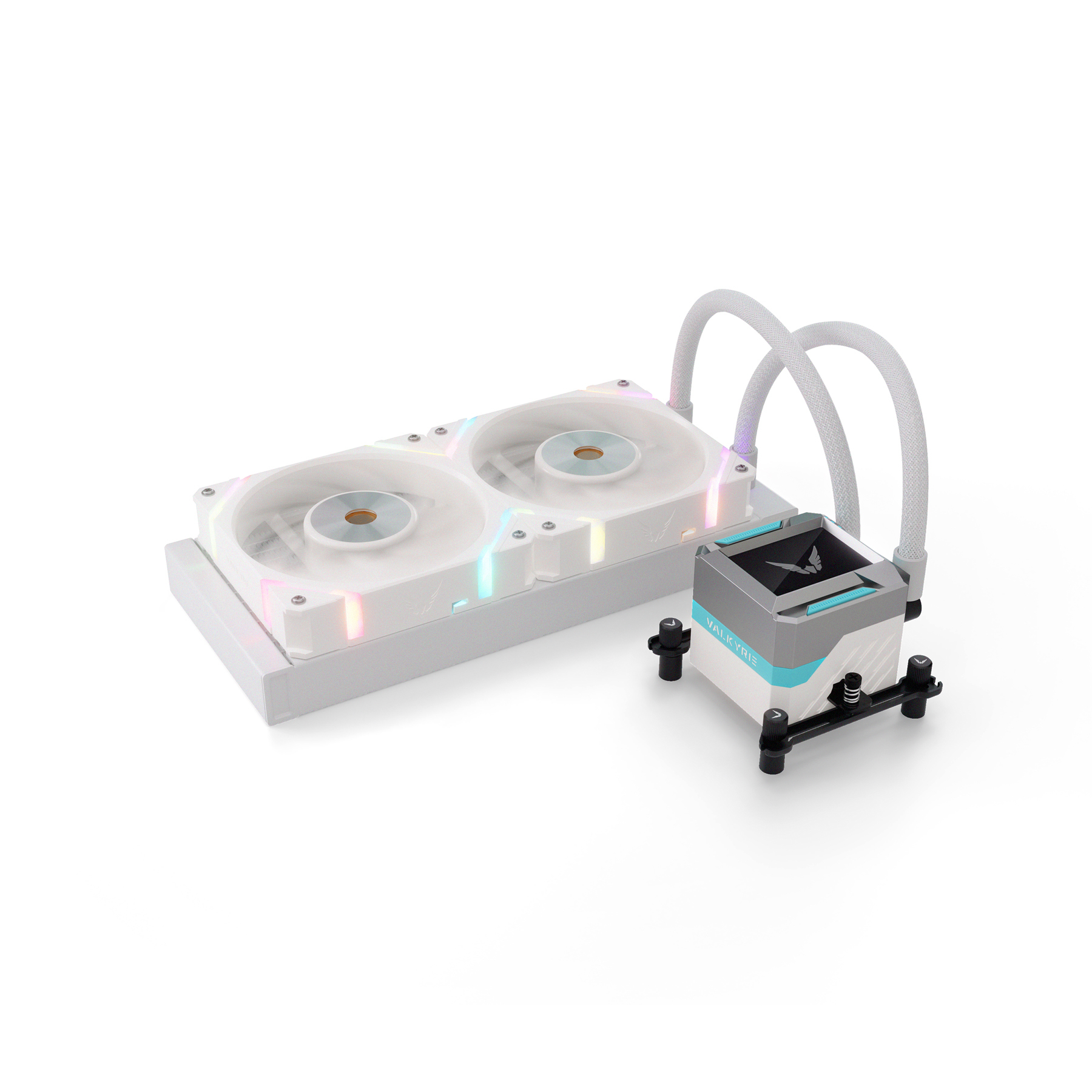 Syn 240 ARGB Procesador Sistema de refrigeración líquida todo en uno 24 cm Blanco