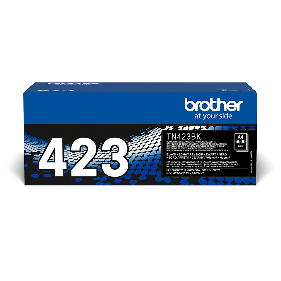 TN-423BK cartucho de tóner 1 pieza(s) Original Negro