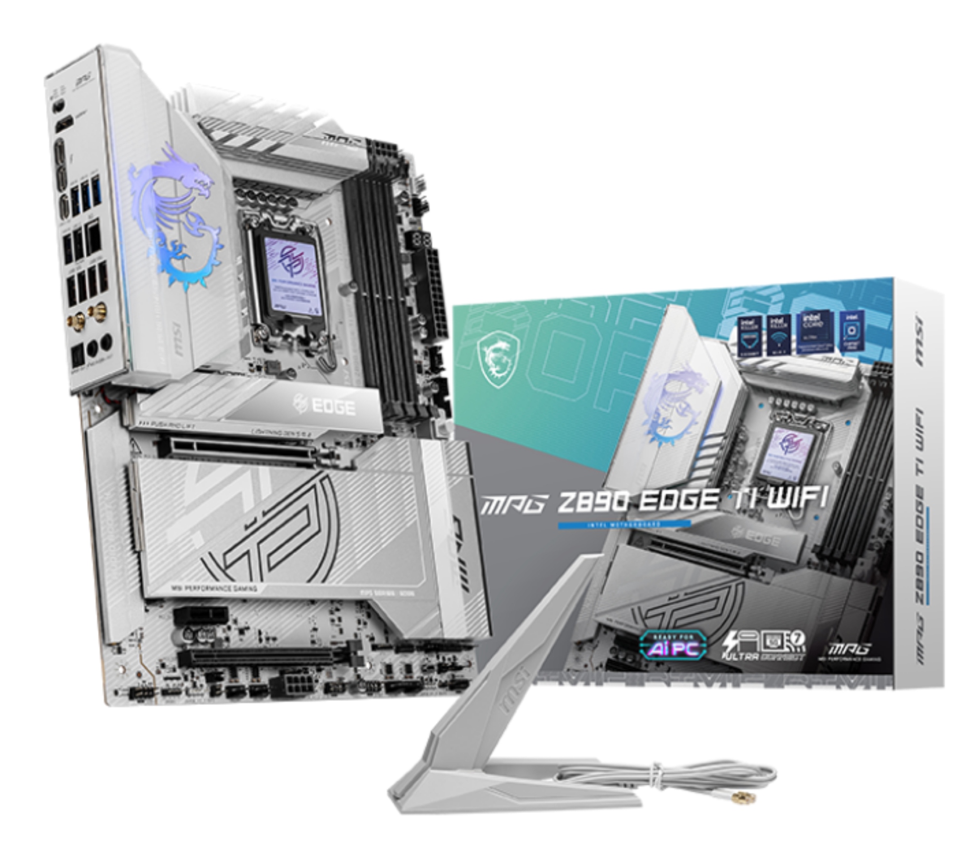 MPG Z890 EDGE TI WIFI placa base Intel Z890 LGA 1851 (Socket V1) ATX