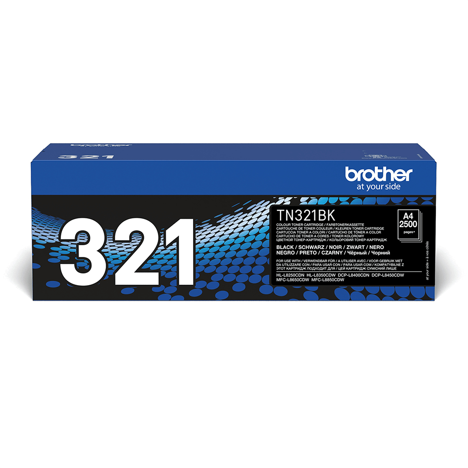 TN-321BK cartucho de tóner 1 pieza(s) Original Negro
