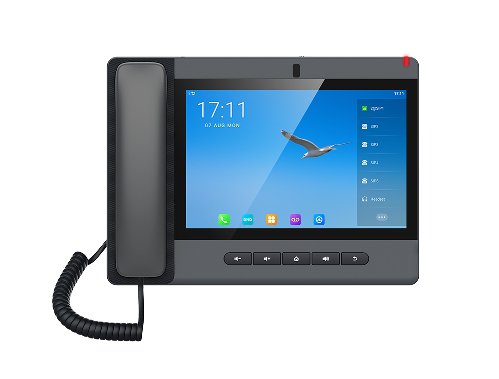 A320 teléfono IP Negro 20 líneas Wifi