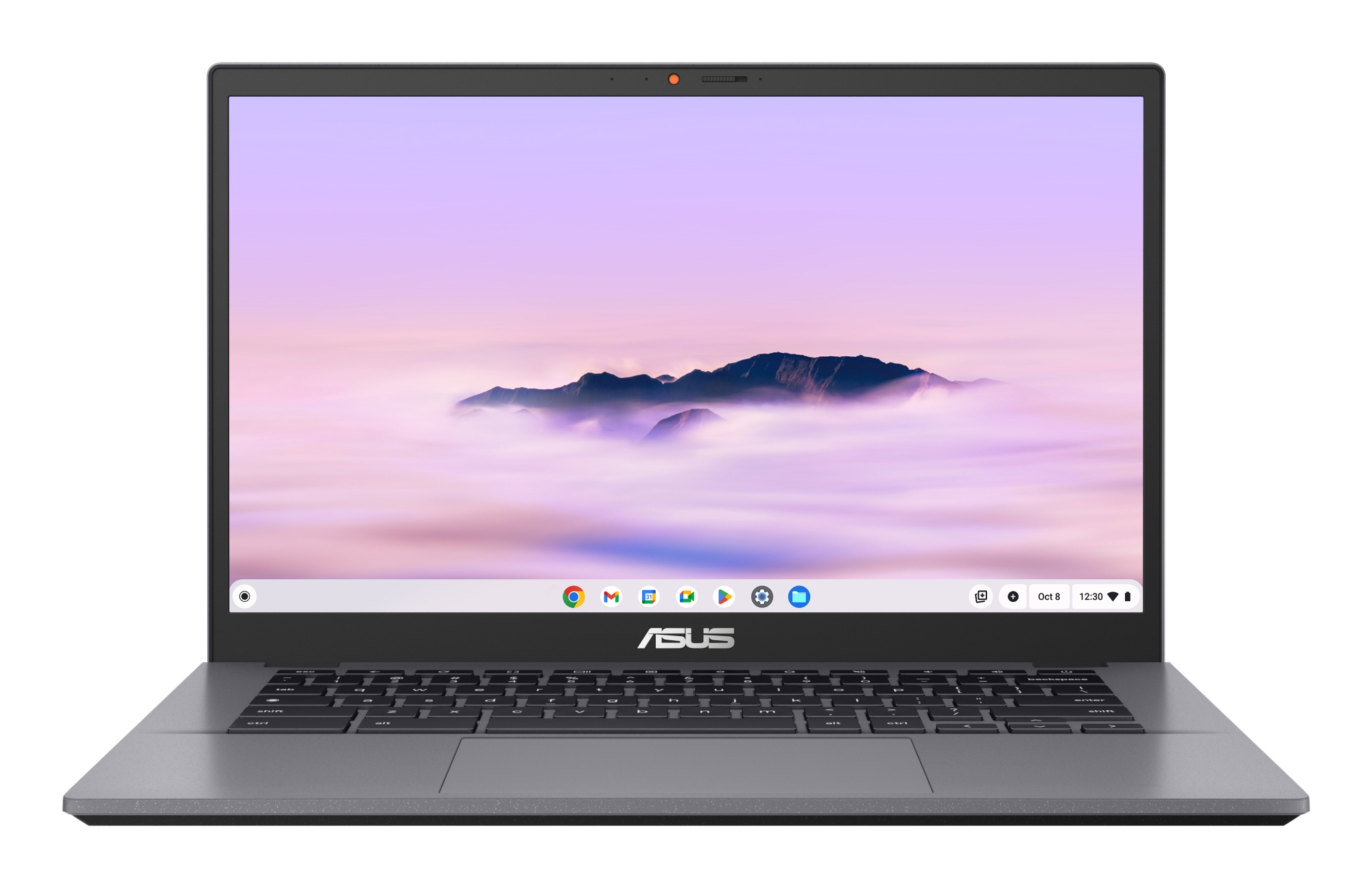 Chromebook Plus CX34 CB3402CVA-MW1596 - Ordenador Portátil 14" Full HD (Intel Core 5 120U, 8GB RAM, 256GB UFS, Graphics, ChromeOS) Gris Rocoso - Teclado QWERTY español