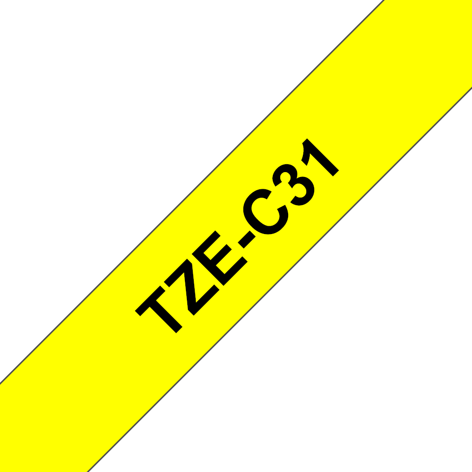 TZE-C31 cinta para impresora de etiquetas TZ