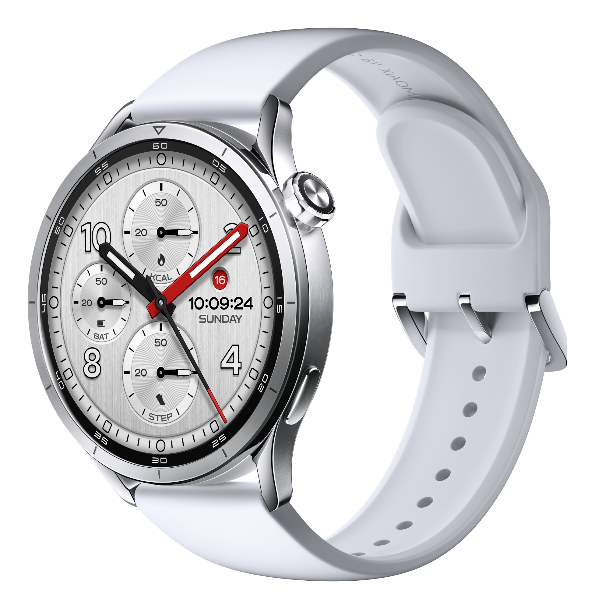 Watch S5 3,76 cm (1.48") AMOLED 46 mm Digital 480 x 480 Pixeles Pantalla táctil Plata Wifi