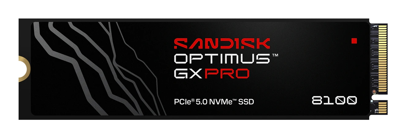 Optimus GX PRO 8100 2 TB M.2 PCI Express 5.0 NVMe TLC 3D NAND