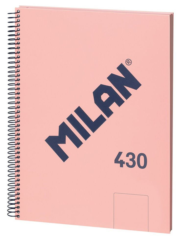 57141E80B cuaderno y block A4 80 hojas Rosa - Pack de 3 unidades